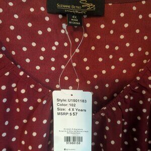 Susan Betro Blouse SZ 4X NWT